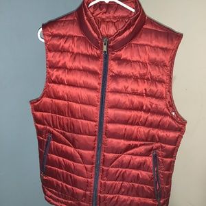Zara Man Vest Red Size LARGE